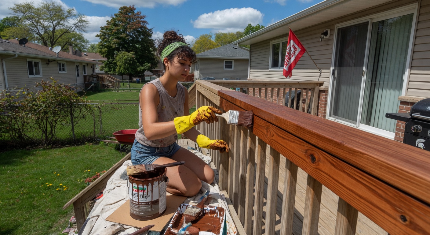 Professional painting project