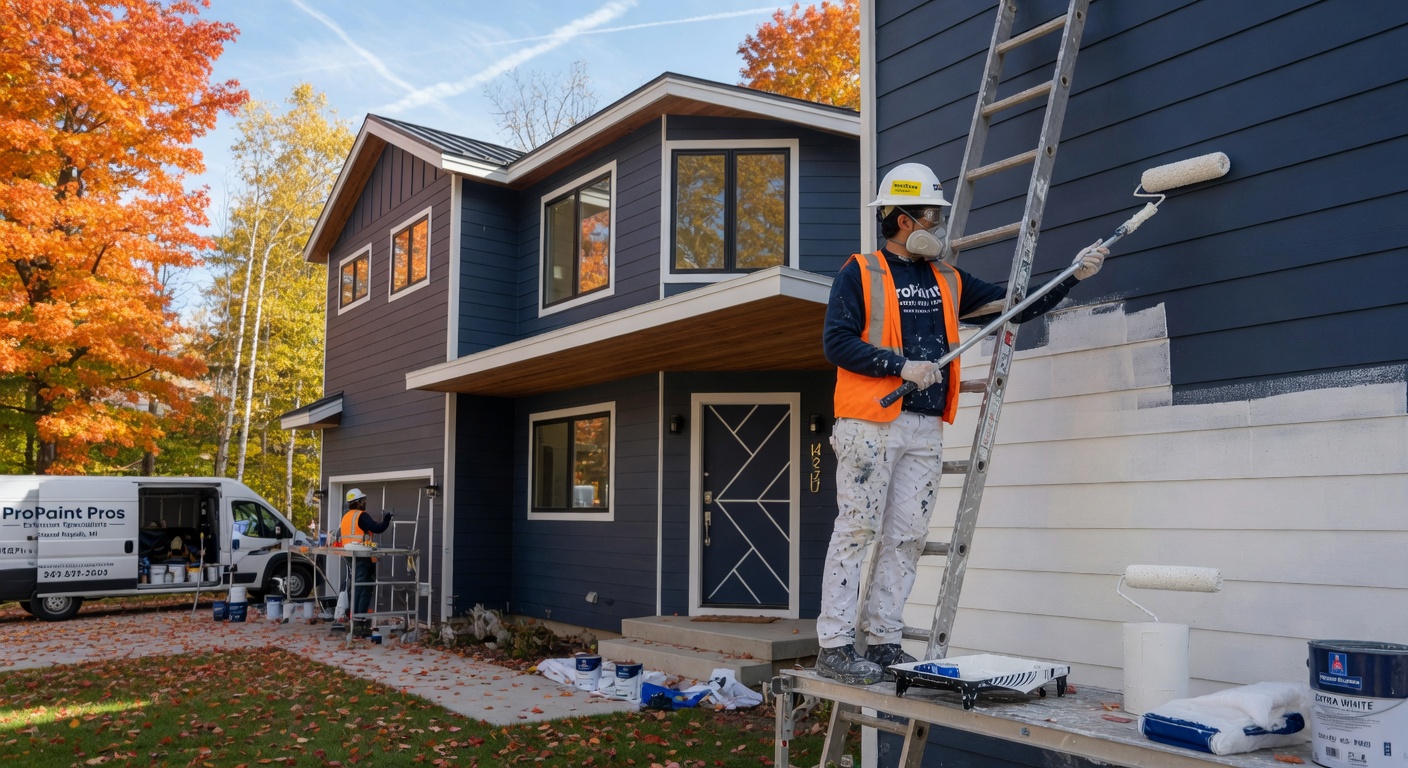 Professional painting project