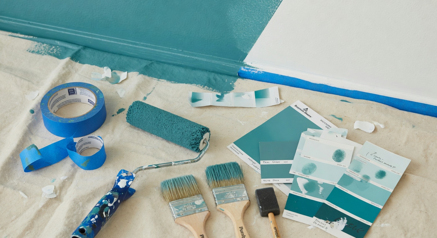 Professional painting work